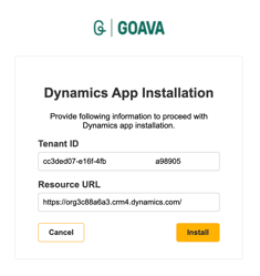 Dynamics - Tenant ID and Domain