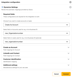 Dynamics field mapping