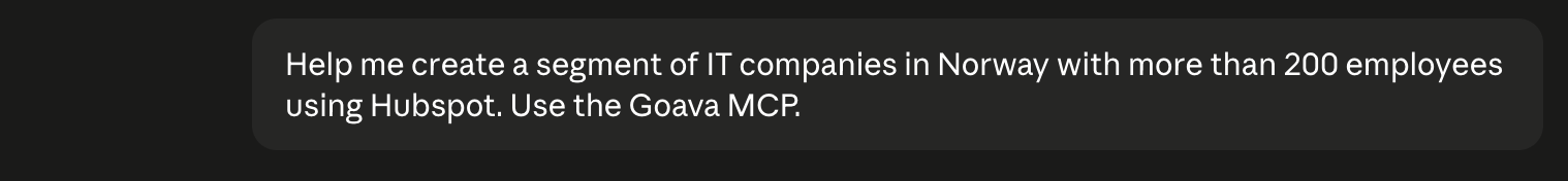 Goava MCP
