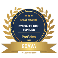 Goava is selected as B2B Sales Tool Supplier 2020 - award.