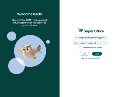 Login to SuperOffice
