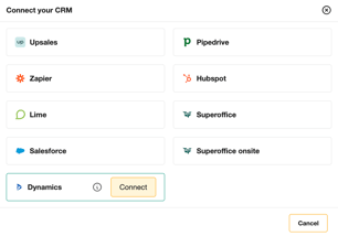 Select Dynamics connector