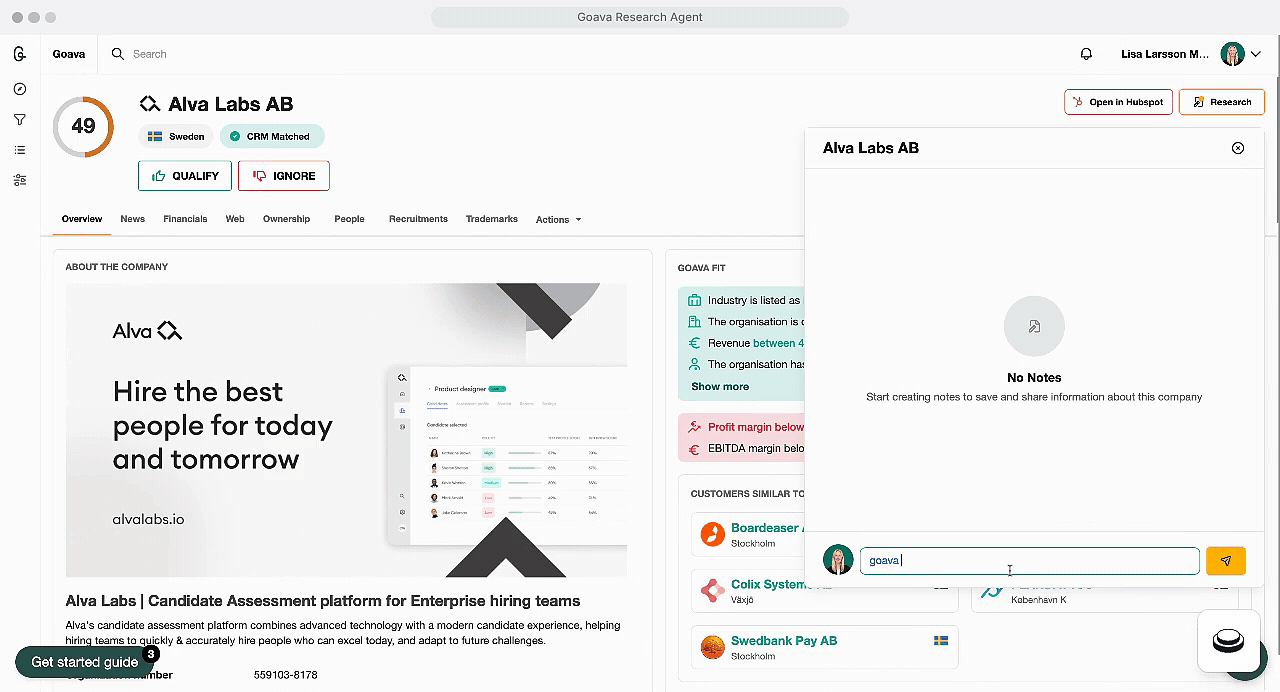 Goava Reseach Agent-1